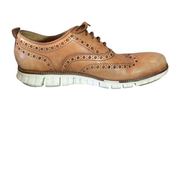 Cole Haan Shoes Men’s Size 8.5 Wingtip Oxford - Picture 5 of 13